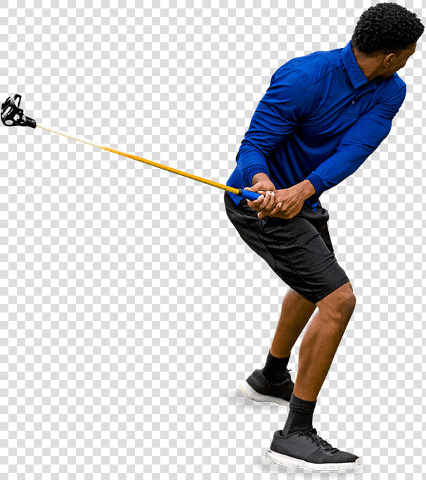 Flinggolf Player Swinging A Flingstick Style Height   Foursome  golf   HD Png DownloadTransparent PNG