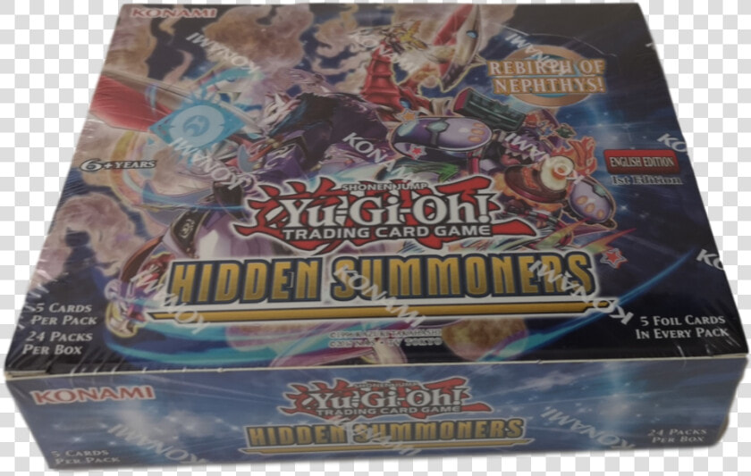 Yu Gi Oh Sealed Booster Packs Yu Gi Oh Tcg Hidden Summoners  HD Png DownloadTransparent PNG