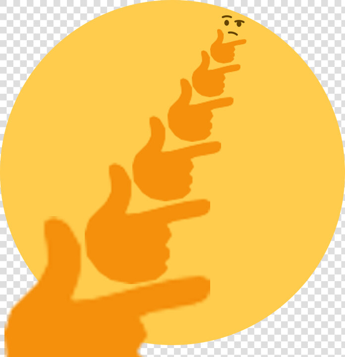 Thinking Emoji Meme Png   Thinking Emoji Made Of Thinking Emojis  Transparent PngTransparent PNG