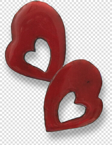 Corazones   Rojos   Earrings  HD Png DownloadTransparent PNG