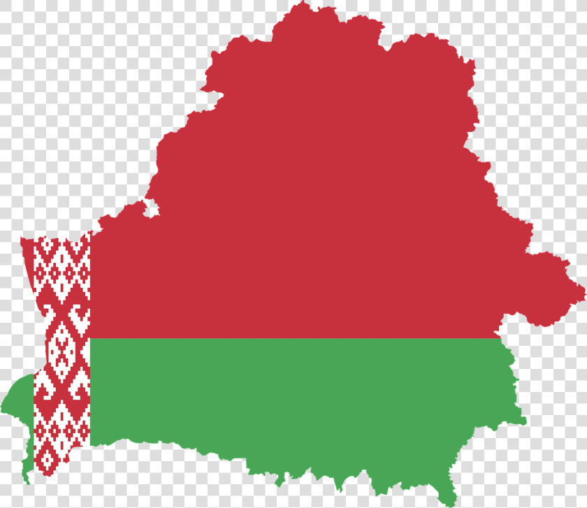 Belarus Flag And Map  HD Png DownloadTransparent PNG