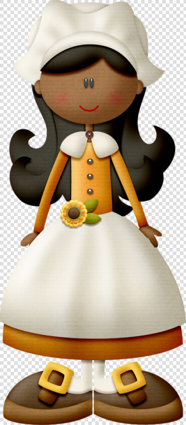 Pilgrims Girl Clipart  HD Png DownloadTransparent PNG