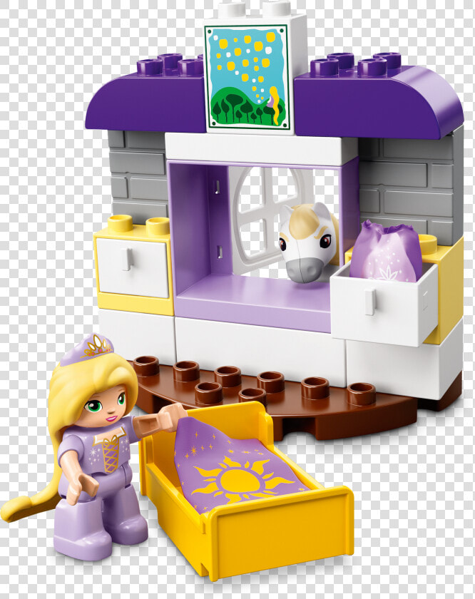 Clip Art Rapunzels Tower Toy   Lego Rapunzel Duplo  HD Png DownloadTransparent PNG