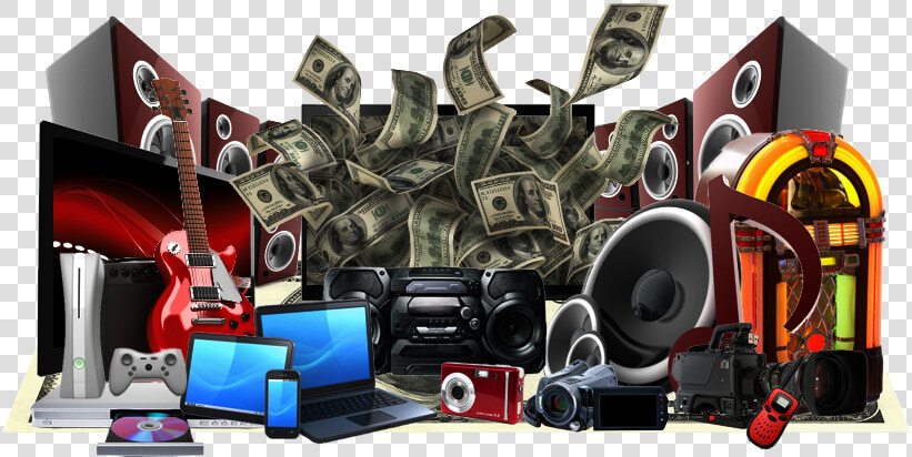 Fast Selling Electronic Items Online   Pawn Shop Electronic  HD Png DownloadTransparent PNG