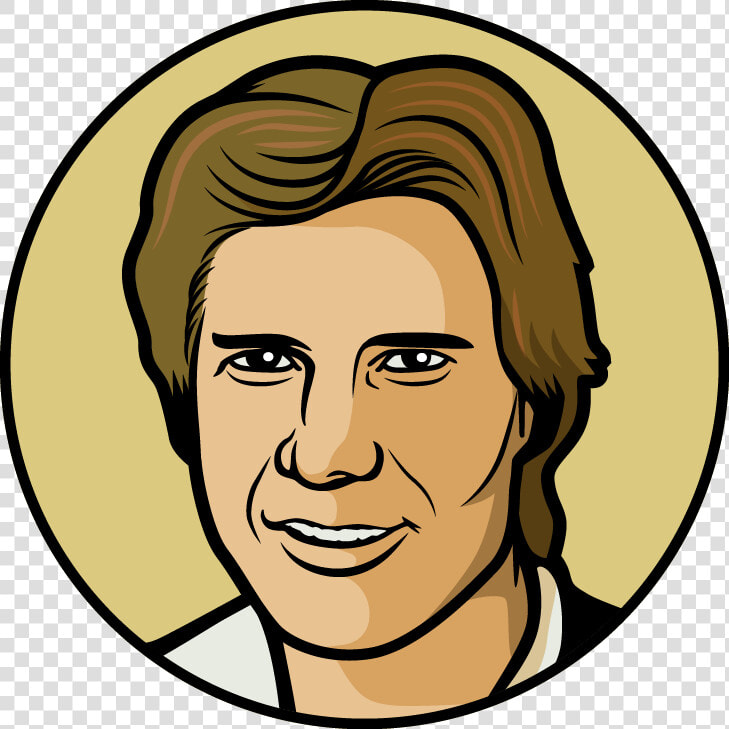 Han Solo Cartoon  HD Png DownloadTransparent PNG