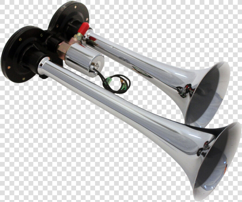 Double Cornet Air Horn Electro Pneumatic   Acessorios Para Caminhoes E Carretas  HD Png DownloadTransparent PNG