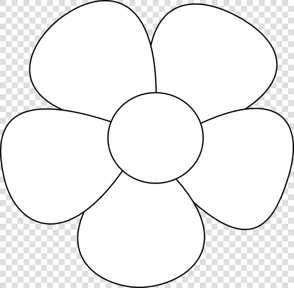 Sewing Guide For Beginners Like Me The   Blank Flower Outline  HD Png DownloadTransparent PNG