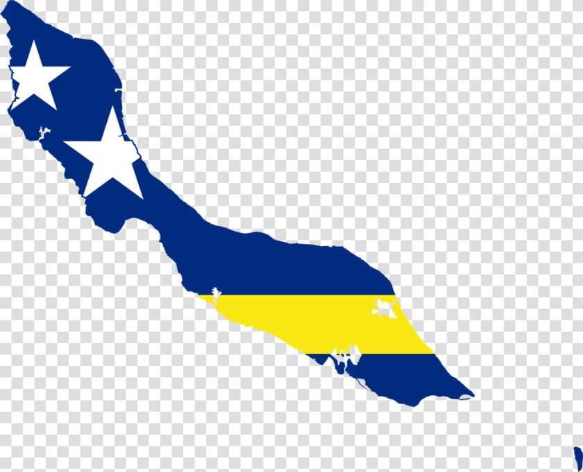 Picture   Curacao Flag And Map  HD Png DownloadTransparent PNG