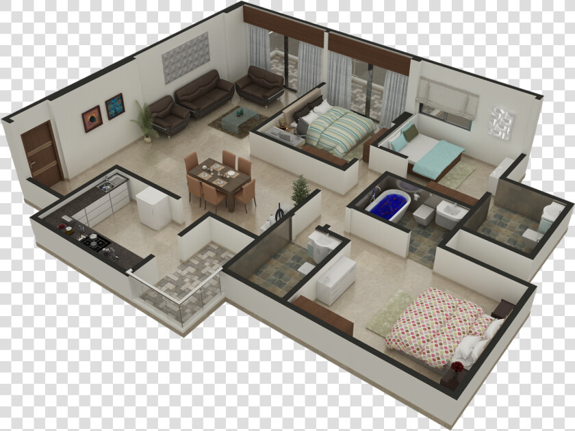 Clip Art Piso 3d   Bloxburg Modern House 1 Story  HD Png DownloadTransparent PNG