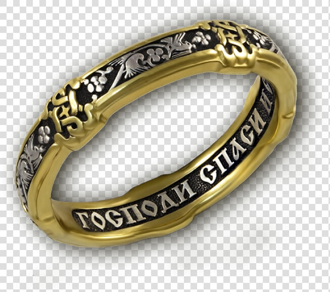 Silver Orthodox Ring Birds Of Paradise   Кольцо Спаси И Сохрани  HD Png DownloadTransparent PNG