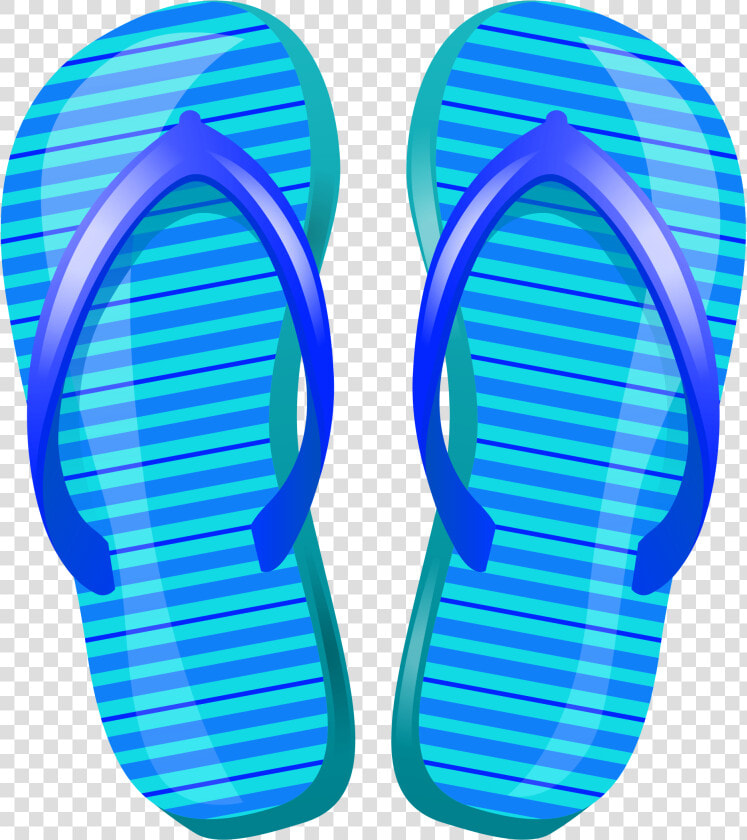 Blue Beach Flip Flops Png Vector Clipart   Flip Flops Transparent Background  Png DownloadTransparent PNG