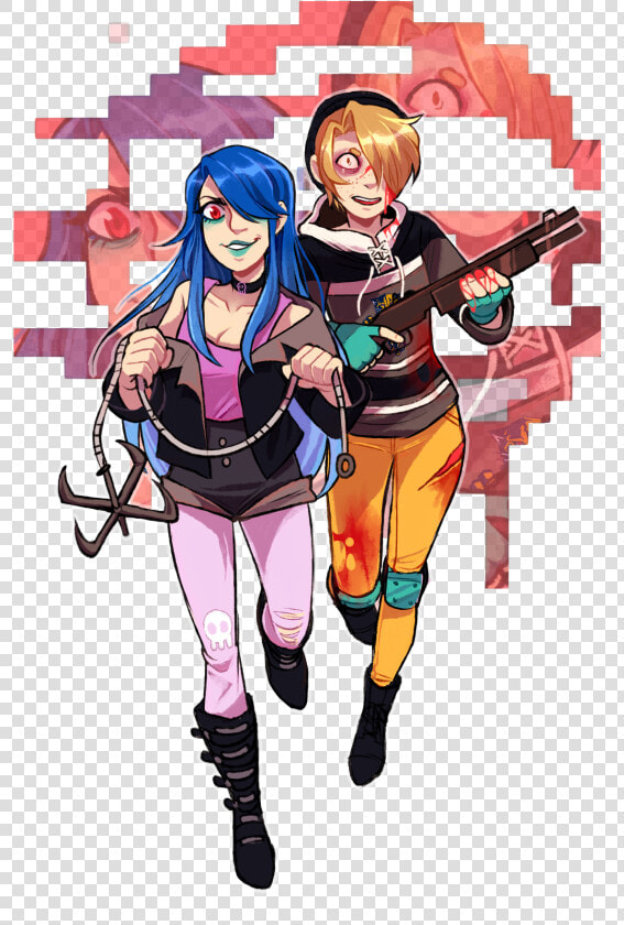 My Friend Anony And I Made Hotline Miami Ocs  And I   Hotline Miami Fanmade Characters  HD Png DownloadTransparent PNG