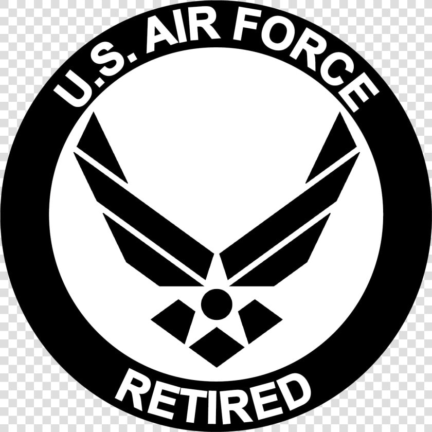 United States Air Force Symbol Logo Decal   Air Force Retire Decal  HD Png DownloadTransparent PNG