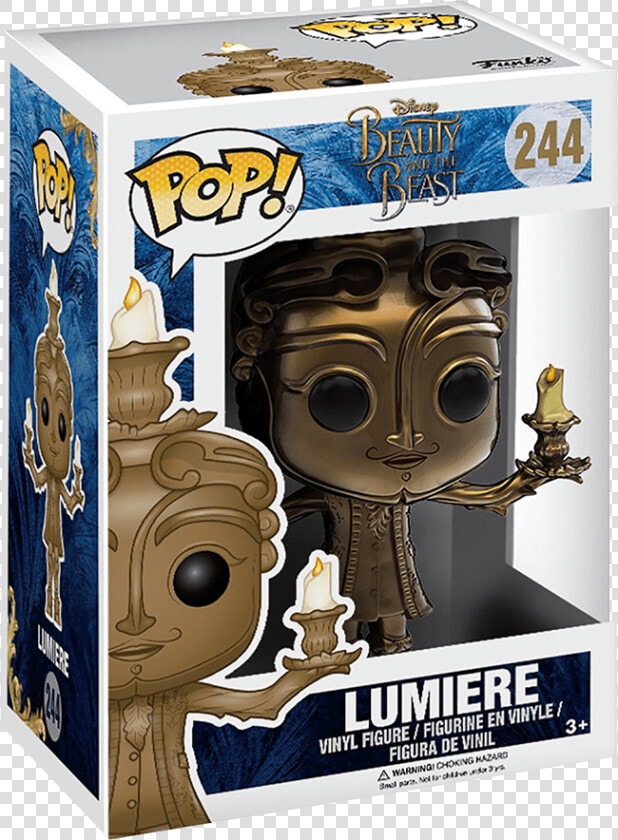 Funko Pop Beauty And The Beast Lumiere  HD Png DownloadTransparent PNG