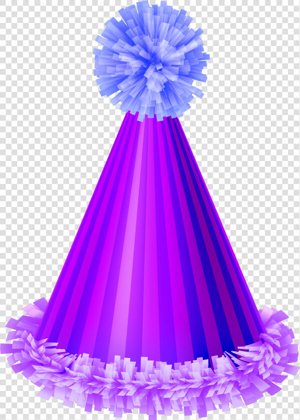 Purple Party Hat Clip Art Image   Purple Birthday Hat Png  Transparent PngTransparent PNG