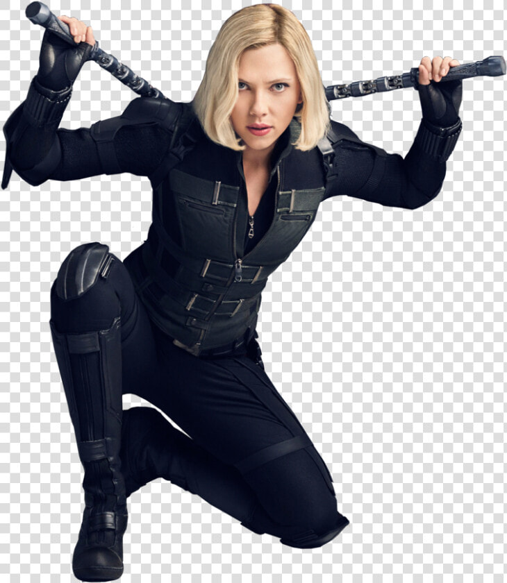 Johansson Captain Infinity Avengers   Black Widow Infinity War Png  Transparent PngTransparent PNG