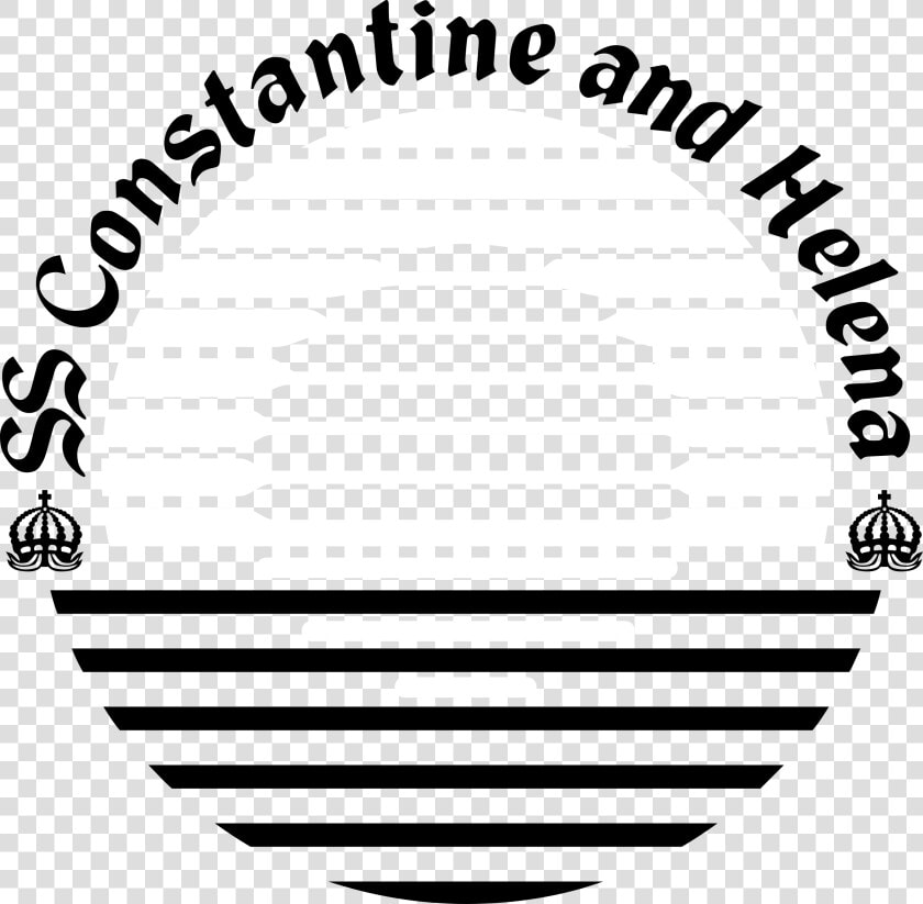 Constantine Helena Logo Black And White  HD Png DownloadTransparent PNG