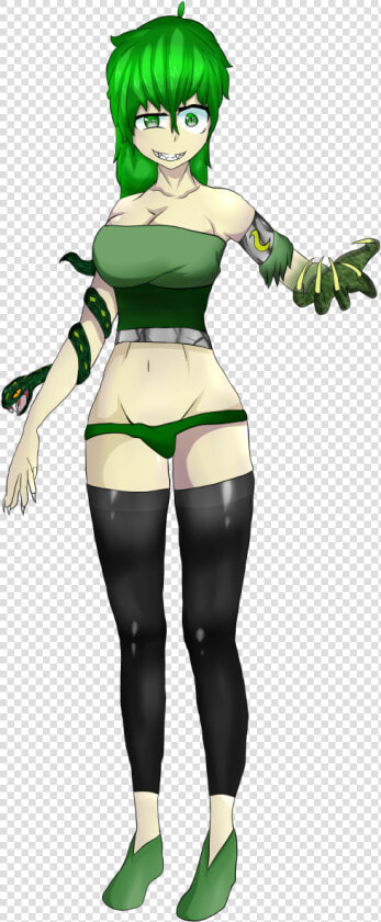 The Yig Waifu  But Different   Cartoon  HD Png DownloadTransparent PNG