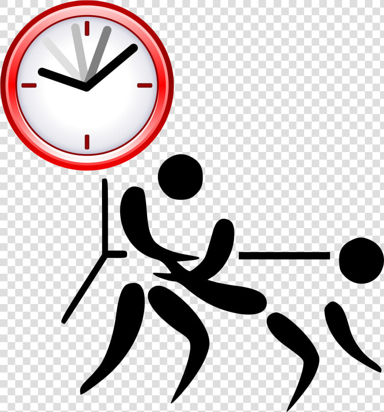 Image Black And White Download Clock Svg Pictogram   Kabaddi Logo Png  Transparent PngTransparent PNG