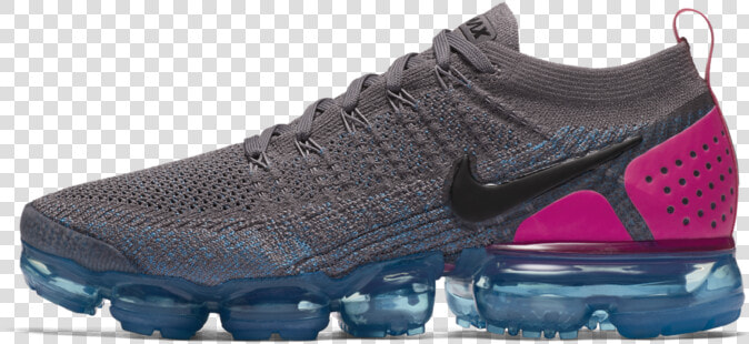 Nike Air Vapormax 2 Color Gunsmoke Blue Orbit Pink  HD Png DownloadTransparent PNG