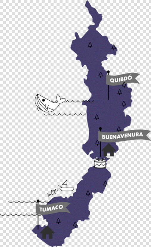 Mapa Del Pacifico Colombiano  HD Png DownloadTransparent PNG