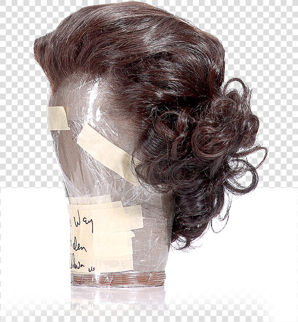 Transparent Brown Wig Png   Lace Wig  Png DownloadTransparent PNG