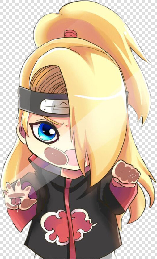 Chibi Naruto Deidara Cute  HD Png DownloadTransparent PNG