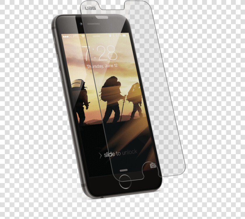 Glass Screen Shield Iphone 8 7 6s   Uag Iphone 7 Screen Protector  HD Png DownloadTransparent PNG