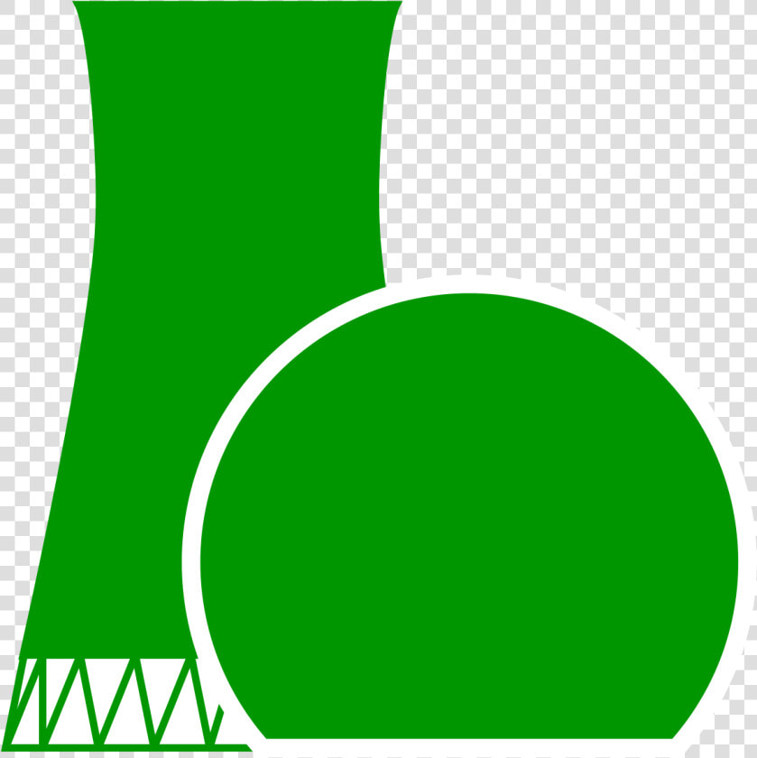 Nuclear Power Plant Clip Art Green  HD Png DownloadTransparent PNG