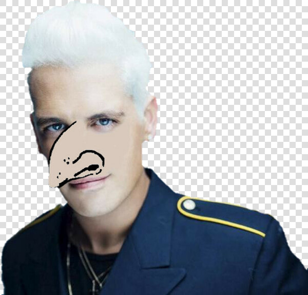 Milo Yiannopoulos   Png Download   Milo Yiannopoulos Blond Spiky Hair  Transparent PngTransparent PNG