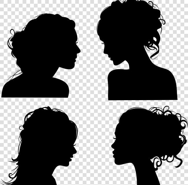 Royalty free Face Woman Clip Art   Woman Head Silhouette Transparent Background  HD Png DownloadTransparent PNG