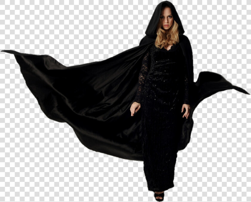  witch  cloak  hooded  woman  lady  blonde  girl  beautiful   Woman In Cloak Png  Transparent PngTransparent PNG