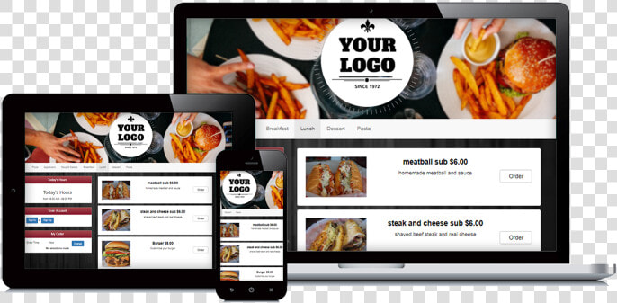 Online Food Ordering Solution   Online Advertising  HD Png DownloadTransparent PNG