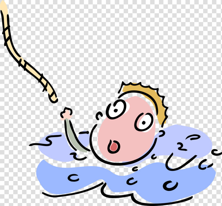 Vector Illustration Of Drowning Businessman In Water   Drowning Png  Transparent PngTransparent PNG