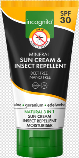 Mini Suncream  amp  Insect Repellent Spf30   Nisect  amp  Sun  HD Png DownloadTransparent PNG