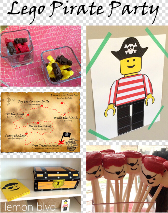 Lego Pirate Header   Lemon Pirate Birthday  HD Png DownloadTransparent PNG