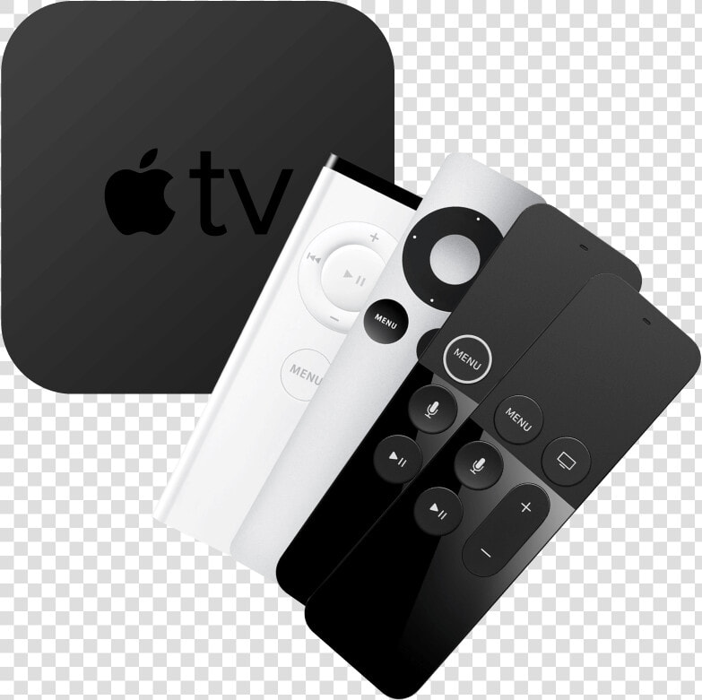 Console And Remotes For All Apple Tv Generations  HD Png DownloadTransparent PNG