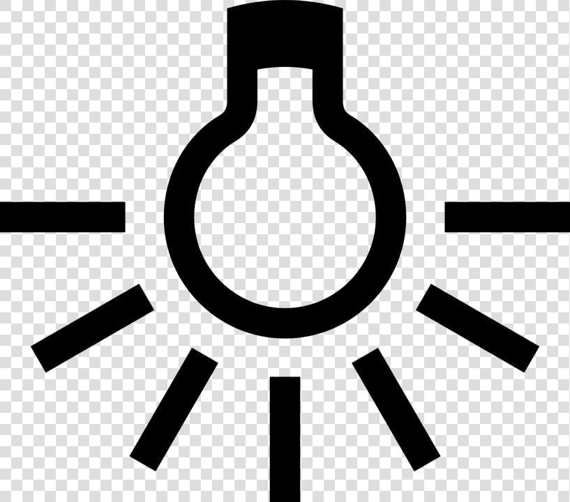 Bulb Clipart Lampu   Titanium Dioxide Mechanism In Paint  HD Png DownloadTransparent PNG