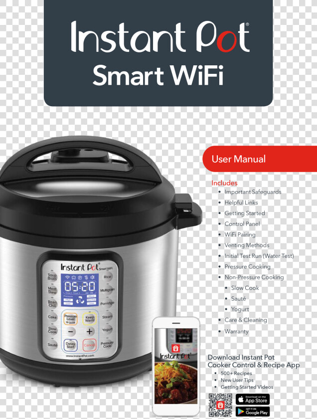 Instant Pot 8qt Duo  HD Png DownloadTransparent PNG