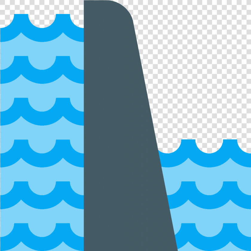 This Is An Image Of Two Sets Of Wavy Lines With A Dam   Svg Barrage  HD Png DownloadTransparent PNG