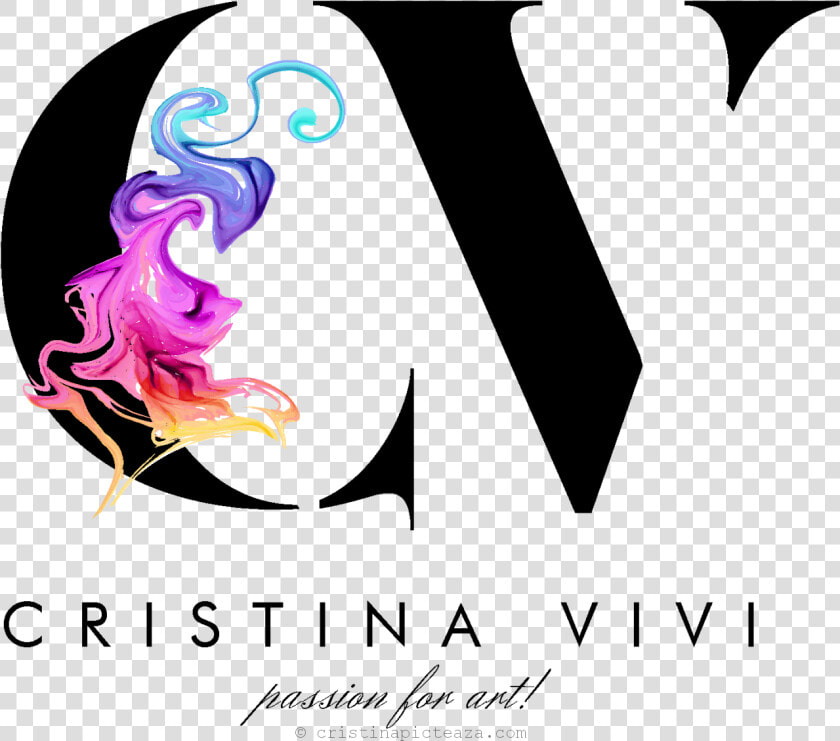 Cristina Is Painting   Logo Cv  HD Png DownloadTransparent PNG