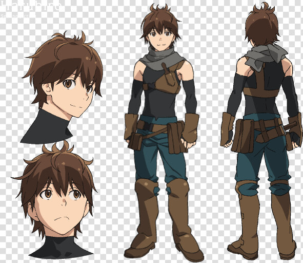 Grimgar Of Fantasy And Ash Haruhiro G anime Reiner   Hai To Gensou No Grimgar Mc  HD Png DownloadTransparent PNG