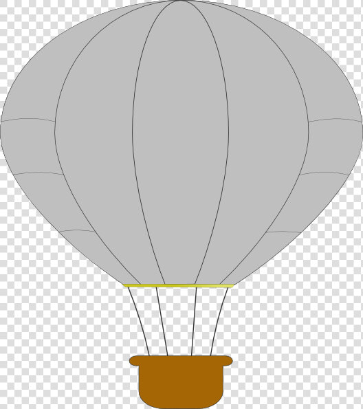 Gray Hot Air Balloon Svg Clip Arts   Clip Art Hot Air Balloon Clipart  HD Png DownloadTransparent PNG