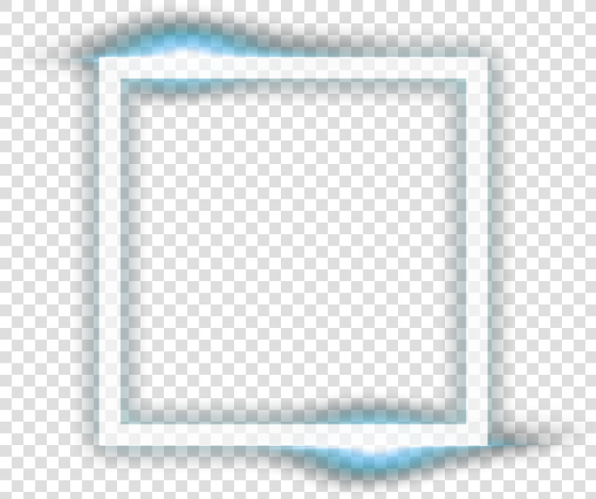  mq  blue  white  square  light  neon   White Neon Square Png  Transparent PngTransparent PNG