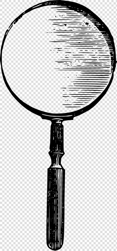 Vintage Magnifying Glass Vector Clip Art   Vintage Magnifying Glass Vector  HD Png DownloadTransparent PNG