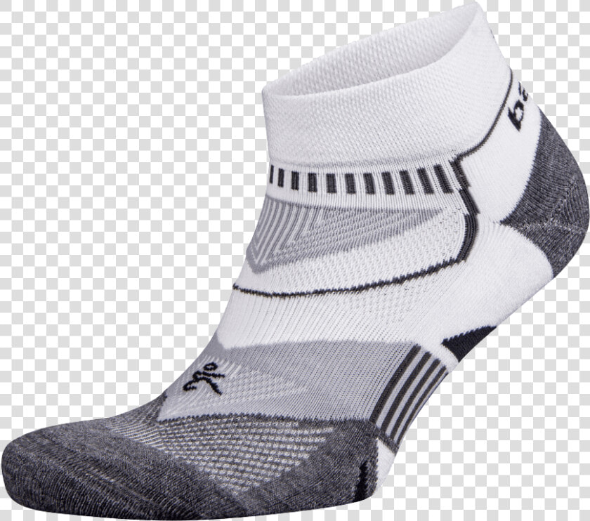 301967 66 65 68 Balega Endurolowcut Runningsocks Whitegreyheather   Balega Enduro Quarter Socks  HD Png DownloadTransparent PNG