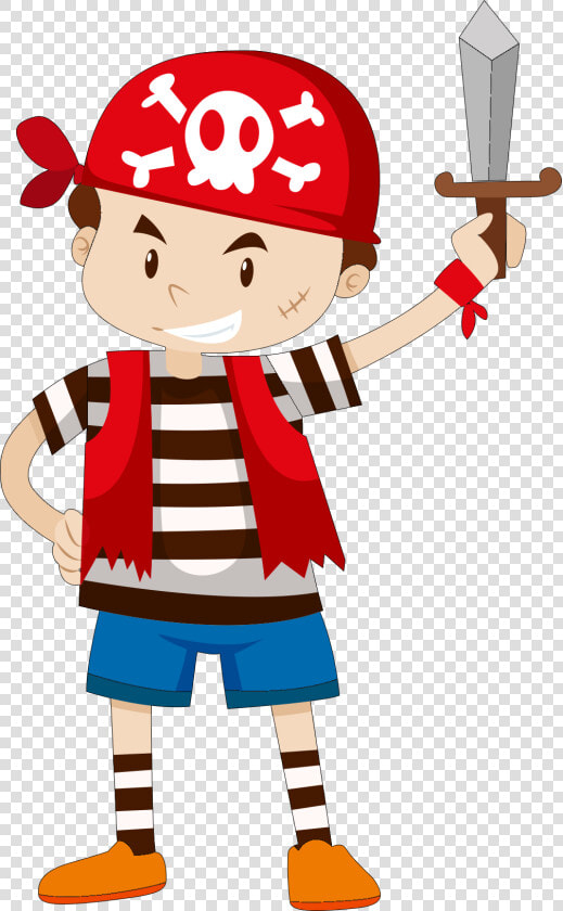 In This Interactive Story Book Trevor S Dream Is About   Ilustracion De Pirata  HD Png DownloadTransparent PNG