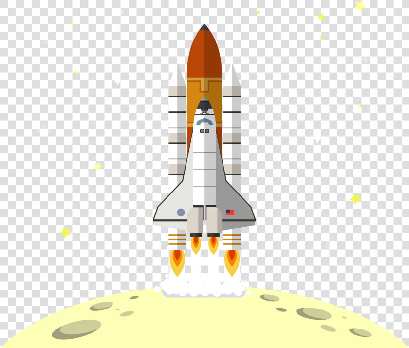 Spaceship   Png Download   Cohete Despegando A La Luna  Transparent PngTransparent PNG