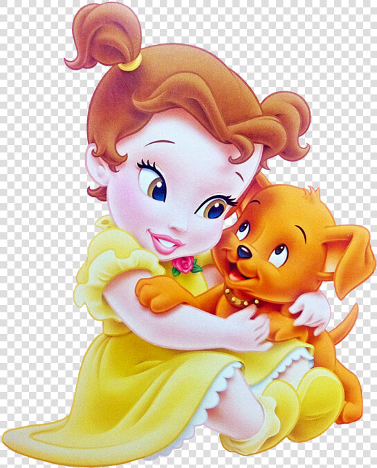 Belle Clipart Baby Belle   Little Princess Disney Png  Transparent PngTransparent PNG