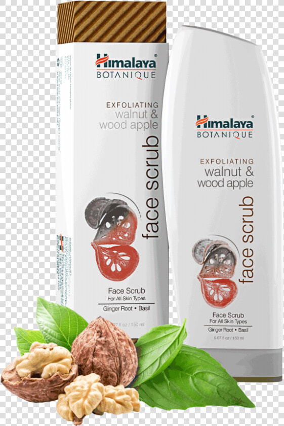 Exfoliating Walnut  amp  Wood Apple Face Scrub   Himalaya All Product  HD Png DownloadTransparent PNG